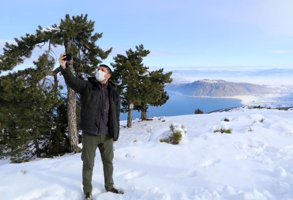 Salda Gölü'nde kış güzelliği - Resim: 6