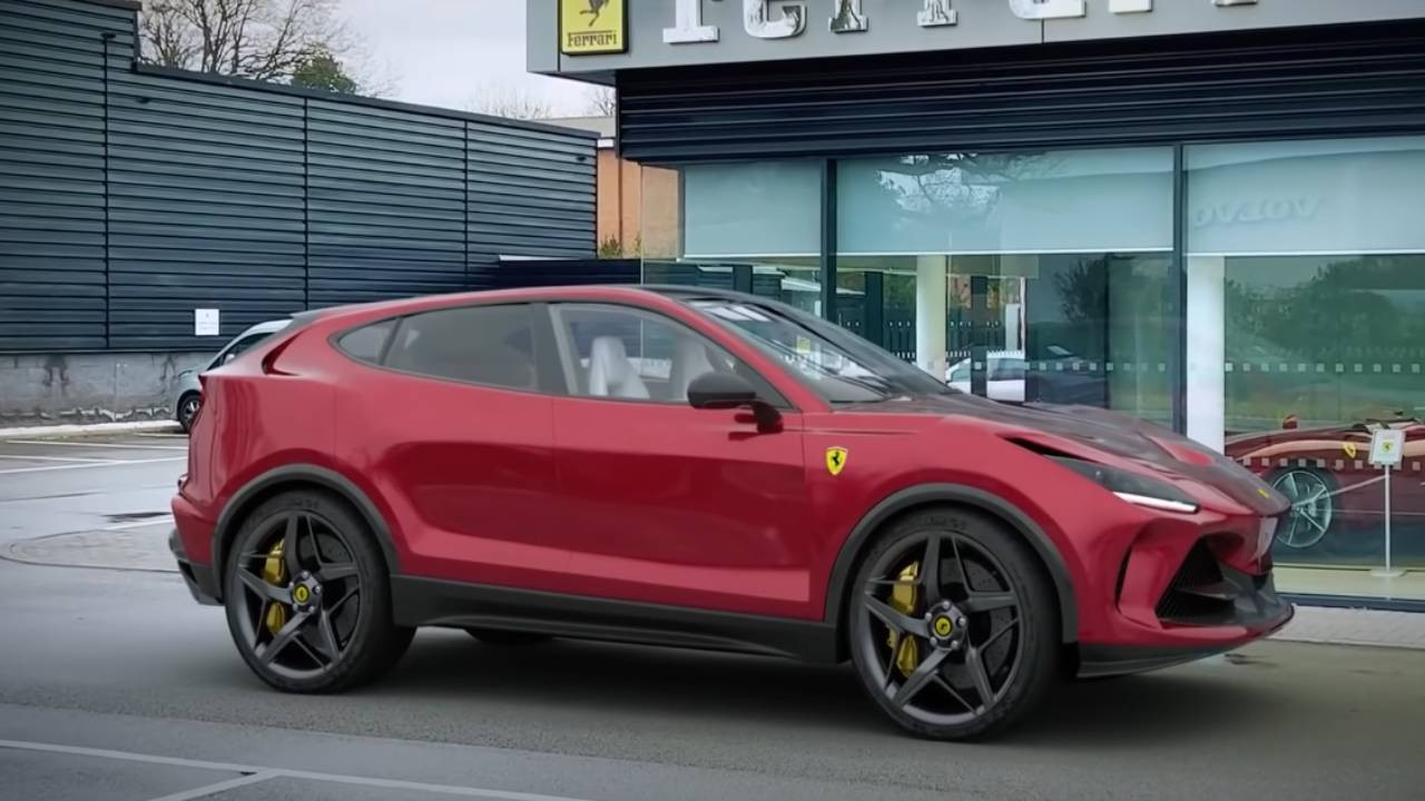 Ferrari Purosangue SUV’un görselleri sızdı! - Resim: 1