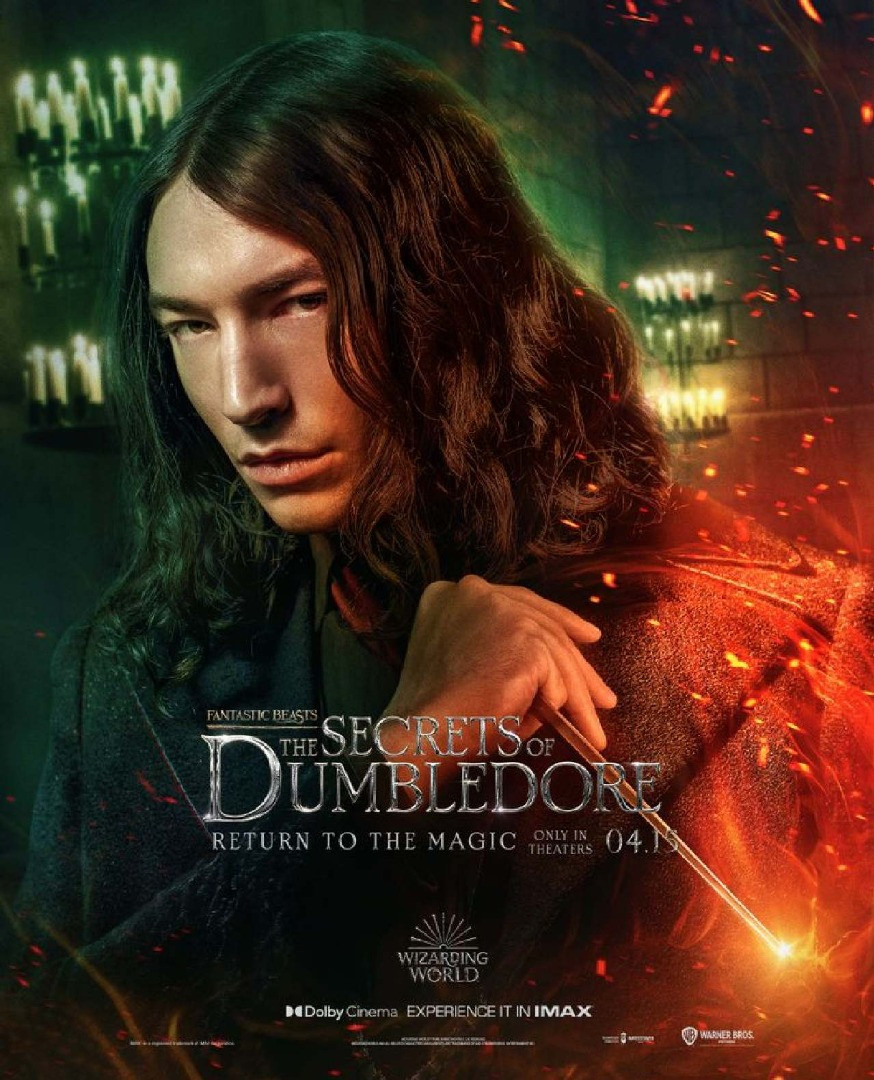 'Fantastik Canavarlar: Dumbledore'un Sırları' filminden yeni posterler... - Resim: 5