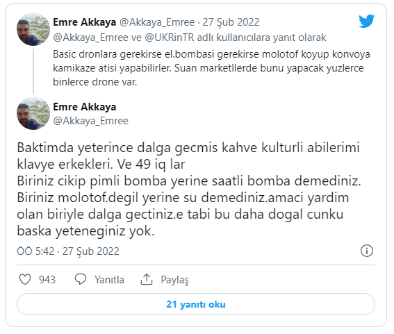 Ukrayna'ya DM üzerinden taktik veren kullanıcı viral oldu - Resim: 2