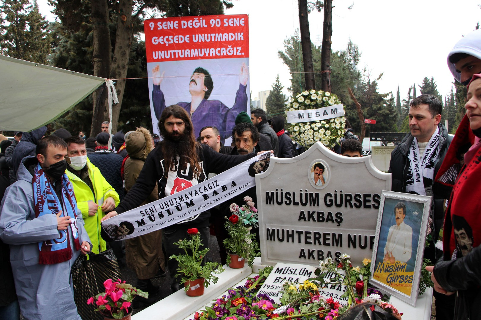 Müslüm Gürses ölümünün 9. yılında mezarı başında anıldı - Resim: 5