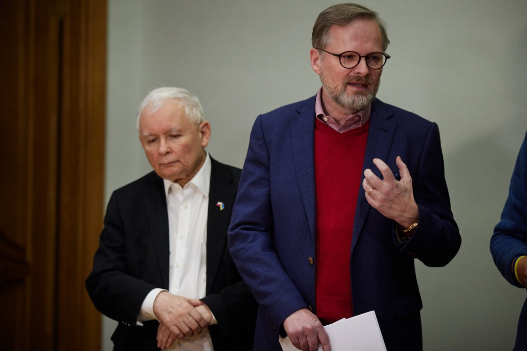 Polonya, Çekya ve Slovenya başbakanları Kiev'de - Resim: 25