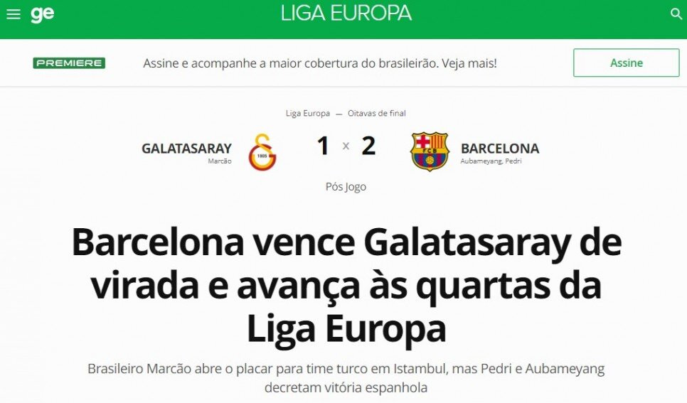 Galatasaray Barcelona maçı dünya basınında - Resim: 10