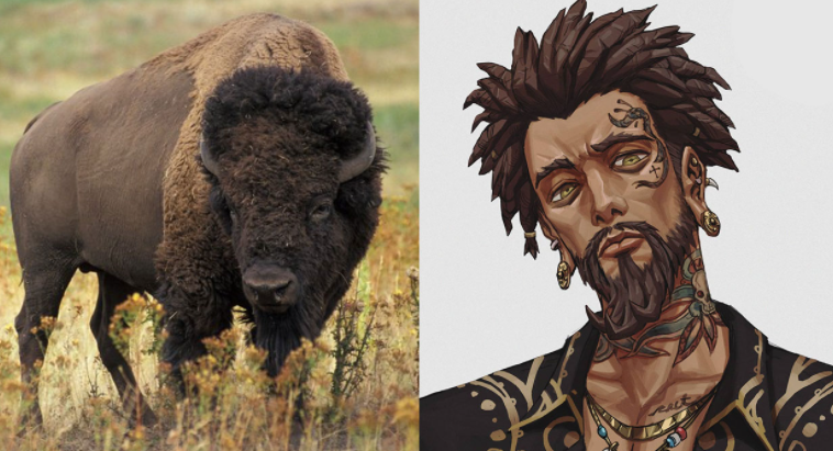 En bilinen hayvanlar insan olsaydı nasıl görünürdü? İşte anime sanatçısının çizimleri - Resim: 21