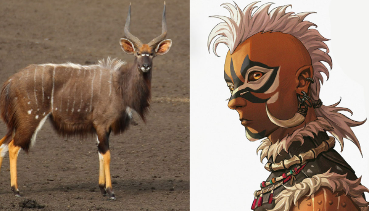 En bilinen hayvanlar insan olsaydı nasıl görünürdü? İşte anime sanatçısının çizimleri - Resim: 17
