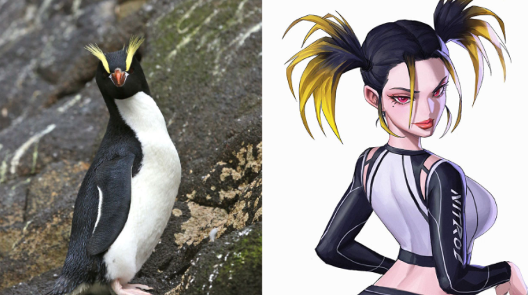 En bilinen hayvanlar insan olsaydı nasıl görünürdü? İşte anime sanatçısının çizimleri - Resim: 16
