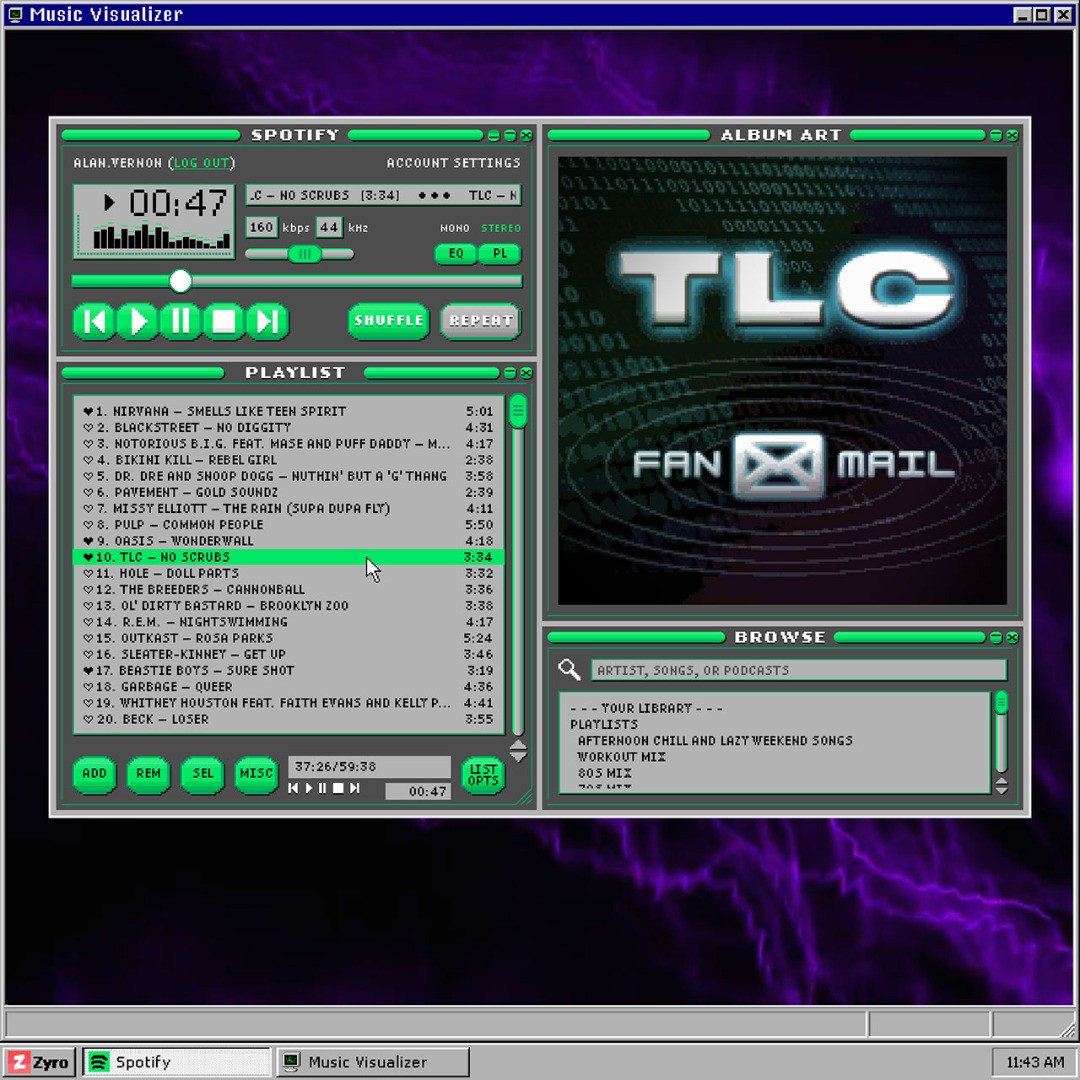 Sosyal medya uygulamaları 90'larda olsa site görünümü nasıl olurdu - Resim: 6