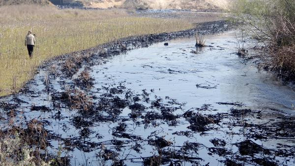 Edirne'de alarm! Fuel oil kazanı patladı; tonlarca yakıt çevreye yayıldı - Resim: 7