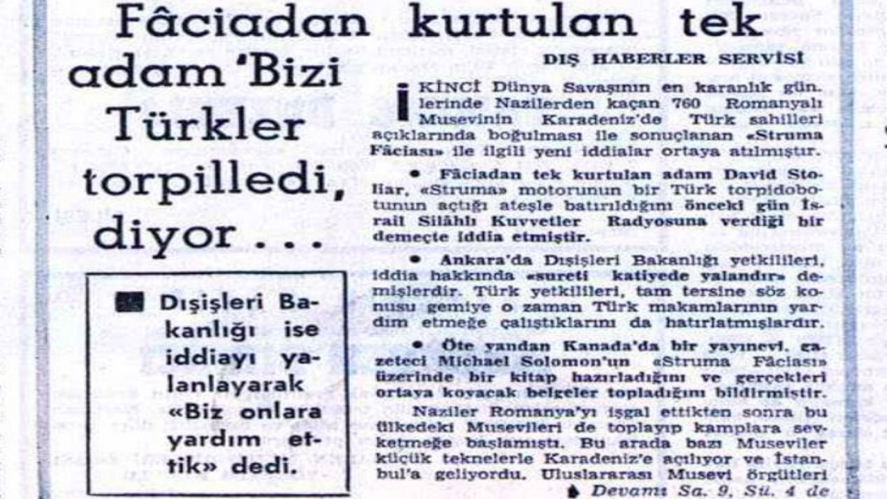II. Dünya Savaşında Nazilerden kaçan Yahudileri Filistin'e götürürken Romanya'dan yola çıkan Struma gemisinin unutulmaz hikayesi - Resim: 25