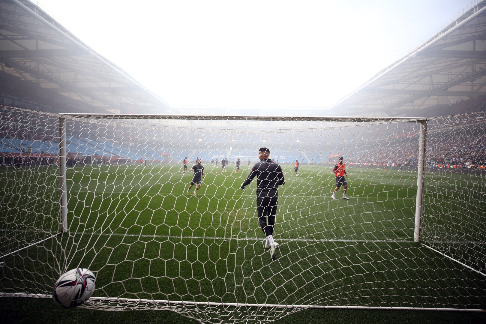 Trabzonspor'dan şampiyonluk kutlaması gibi antrenman - Resim: 22