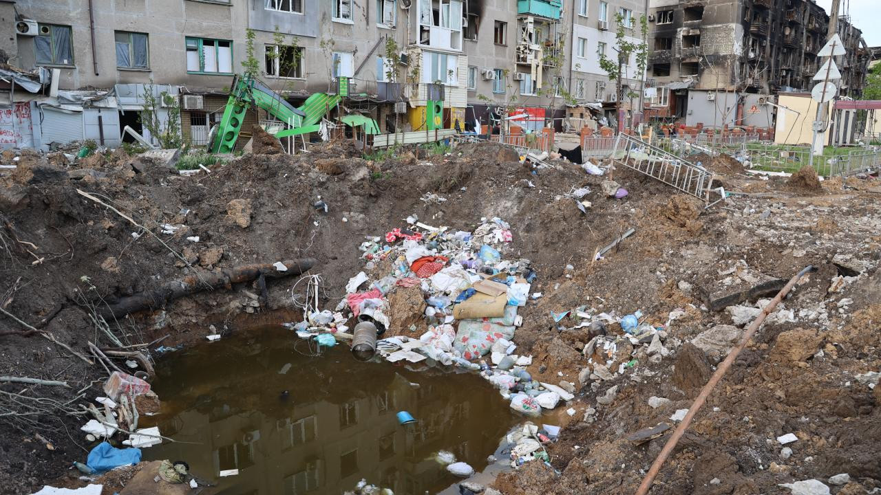 Savaştan önce cennet gibi bir şehirdi. Rus saldırılarında cehenneme dönen kent Mariupol - Resim: 10