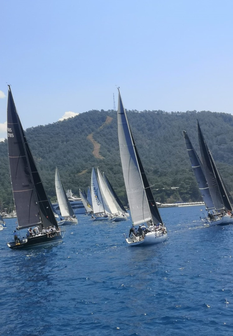 Atatürk'ü Anma 19 Mayıs Gençlik ve Spor Kupası yelken yarışları Muğla'da başladı - Resim: 4