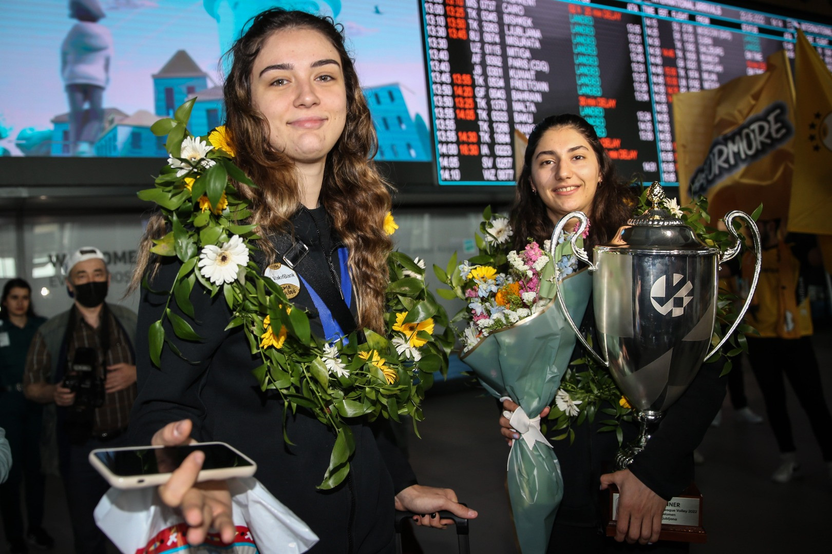 Şampiyon VakıfBank'a coşkulu karşılama - Resim: 9