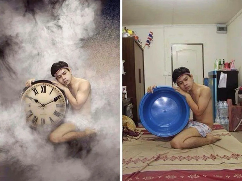 Mükemmel gözüken fotoğrafların arka planı aslında nasıl? - Resim: 1