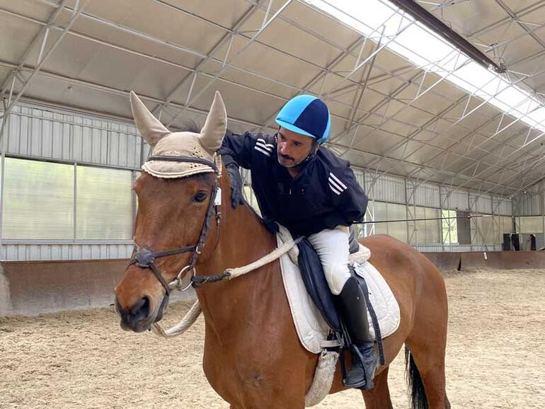 Attan düşüp gözlerini kaybeden jokey, paralimpik olimpiyatlarına hazırlanıyor - Resim: 3