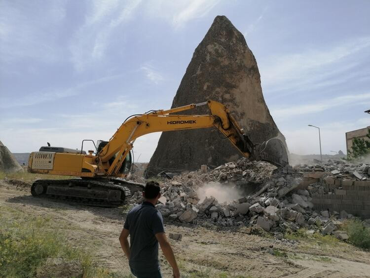 Kapadokya’da yıkım tekrar başladı - Resim: 5