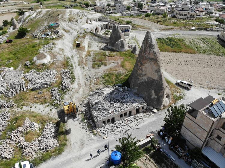 Kapadokya’da yıkım tekrar başladı - Resim: 2