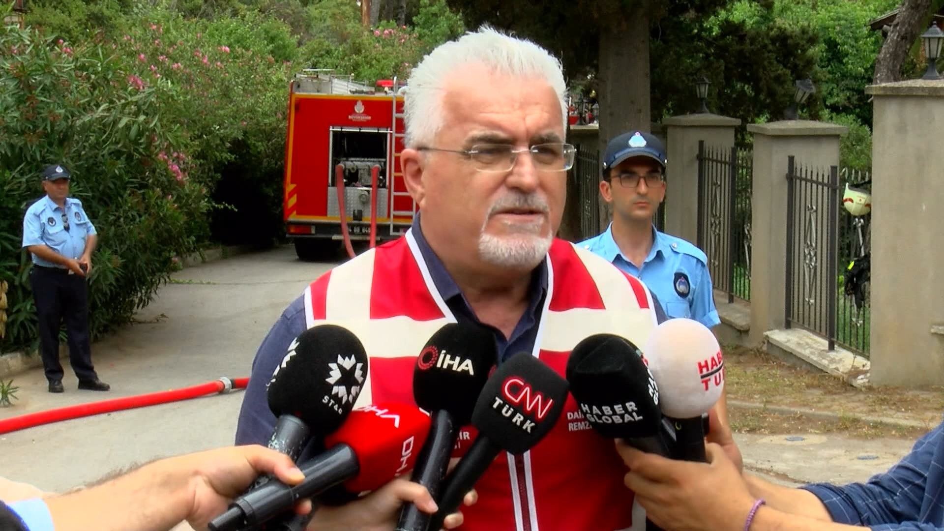 Adalar’da 'orman yangını' tatbikatı - Resim: 1