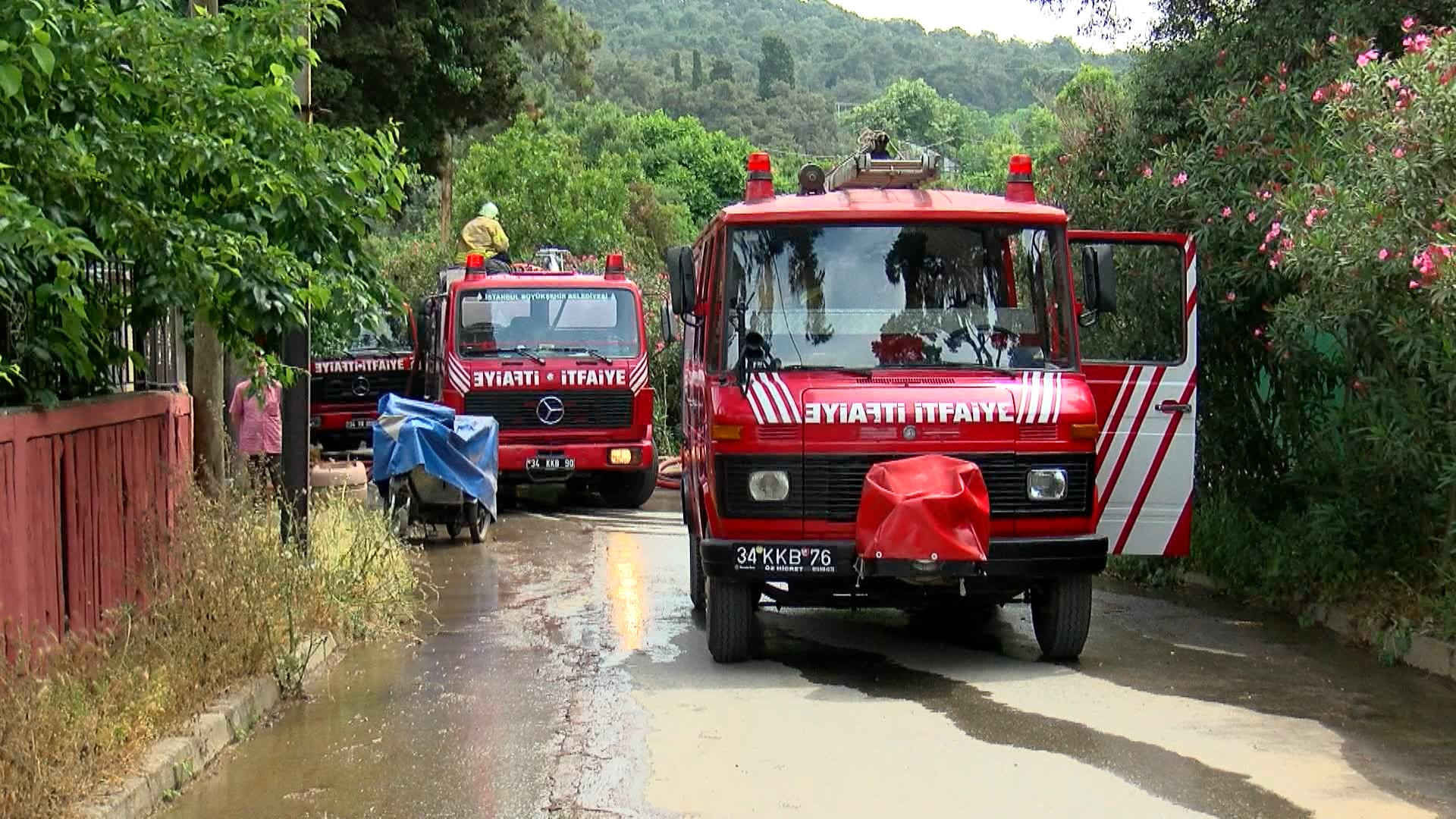 Adalar’da 'orman yangını' tatbikatı - Resim: 10