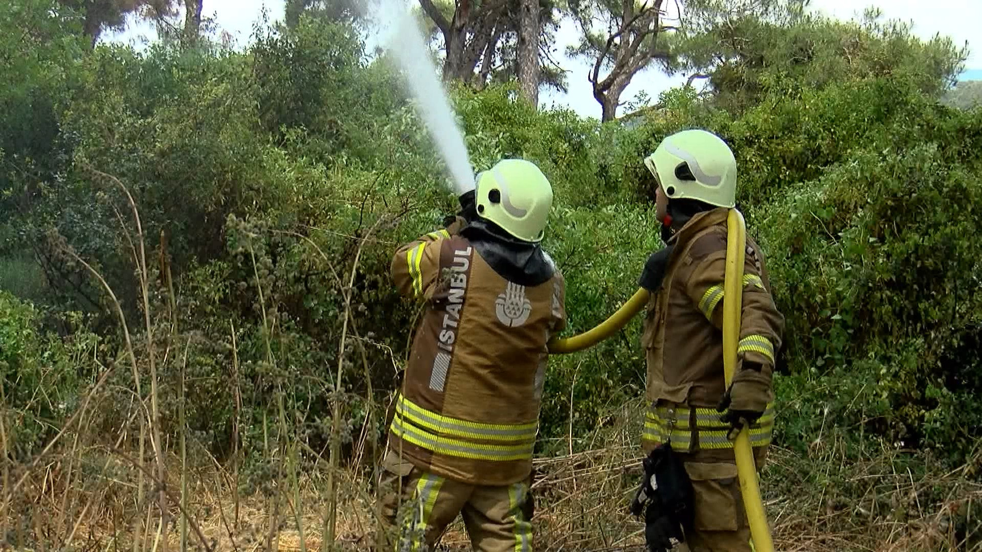 Adalar’da 'orman yangını' tatbikatı - Resim: 8