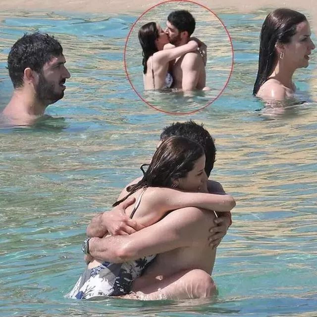 İrem Helvacıoğlu plajda aşka geldi! Sevgilisini öpmeye doyamadı - Resim: 2