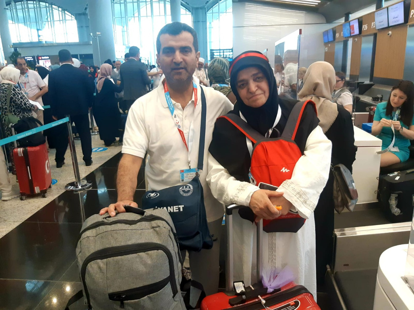 Pandemi sonrası ilk hac kafilesi dualarla uğurlandı - Resim: 6