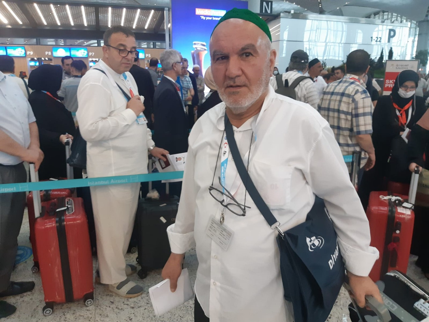 Pandemi sonrası ilk hac kafilesi dualarla uğurlandı - Resim: 7