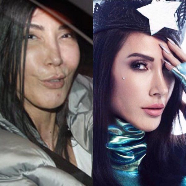 Ünlülerin makyajsız halleri hayrete düşürdü! Görenler tanımakta güçlük çekti - Resim: 73