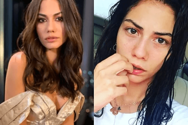 Ünlülerin makyajsız halleri hayrete düşürdü! Görenler tanımakta güçlük çekti - Resim: 18