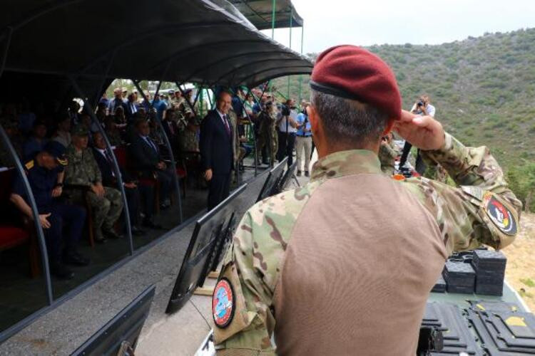 KKTC'de nefes kesen tatbikat: Şehit Teğmen Caner Gönyeli-2022 - Resim: 3