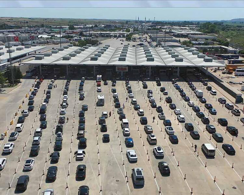 Kapıkule'de gurbetçi yoğunluğu - Resim: 3