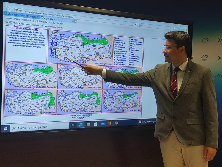 Avrupa’yı kavuran sıcaklar Türkiye’ye gelecek mi? Meteoroloji’den açıklama geldi... - Resim: 2