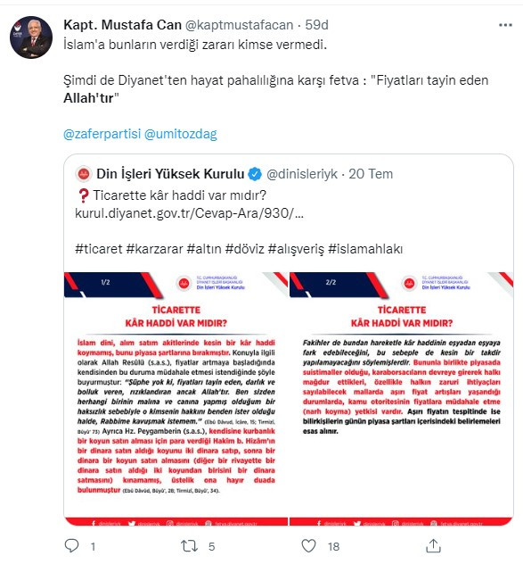 Yaradanın suçu ne | Fiyatları yükselttiler, doları fırlattılar suçu Allah'ın üstüne yıktılar - Resim: 21