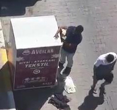 Avcılar'da giysi kumbarasından hırsızlık - Resim: 2