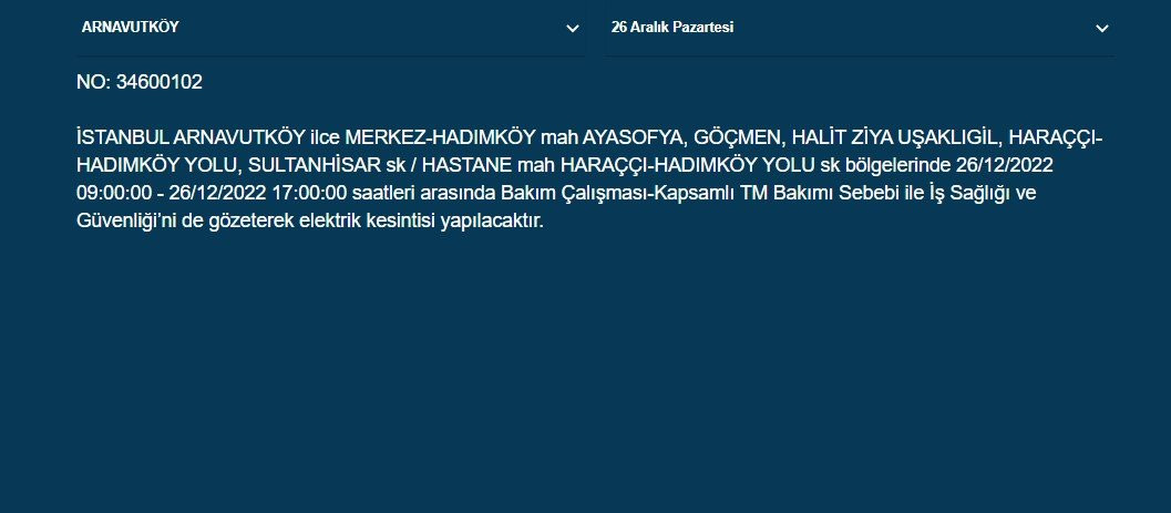 İstanbul'da elektrik kesintisi. 22 ilçede birden - Resim: 24