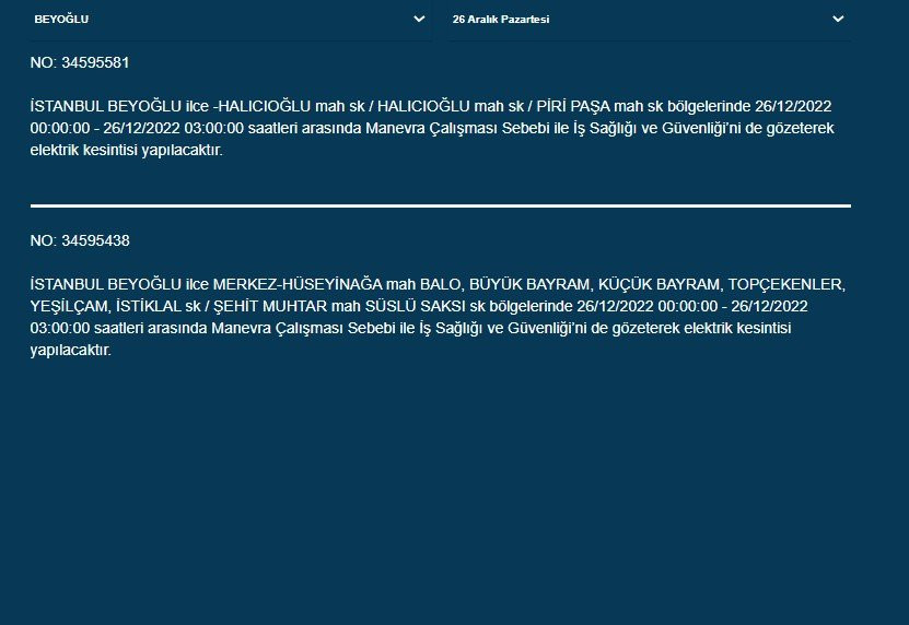 İstanbul'da elektrik kesintisi. 22 ilçede birden - Resim: 16