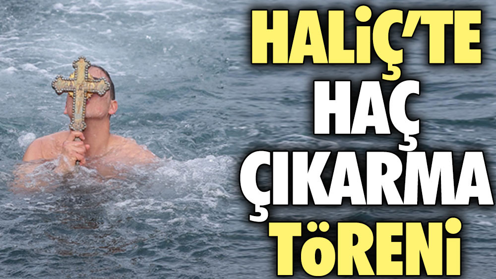 Haliç'te haç çıkarma töreni - Resim: 1