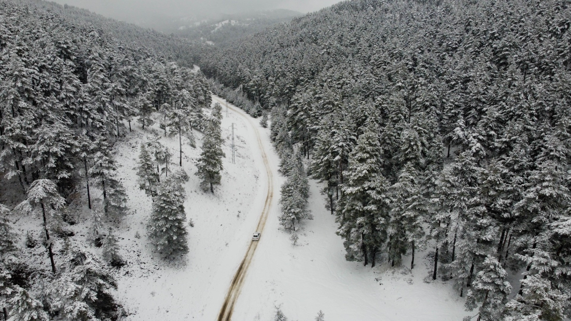 Bozüyük yaylalarından kar manzaraları - Resim: 1