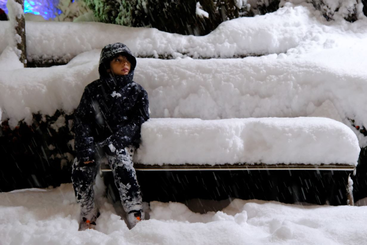 Kar ve tipi Ankara'yı beyaza bürüdü - Resim: 52