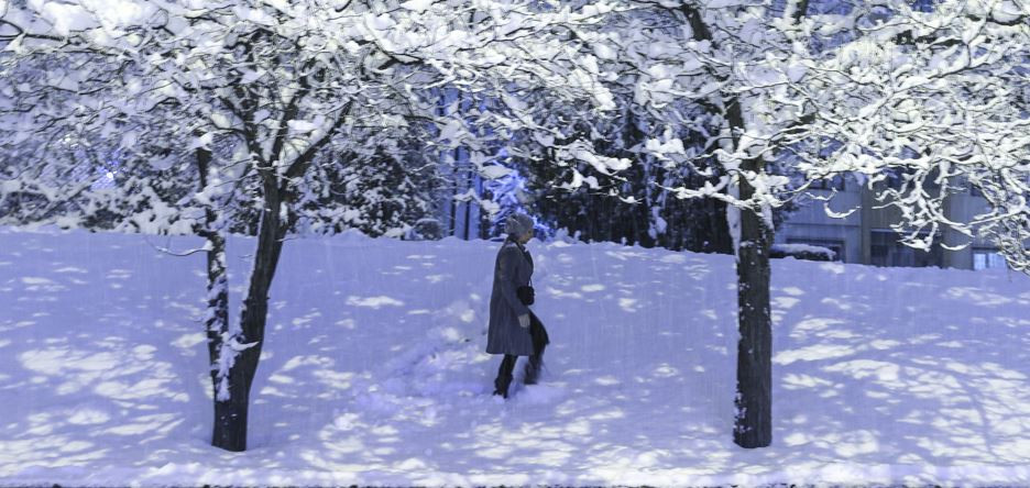 Kar ve tipi Ankara'yı beyaza bürüdü - Resim: 37