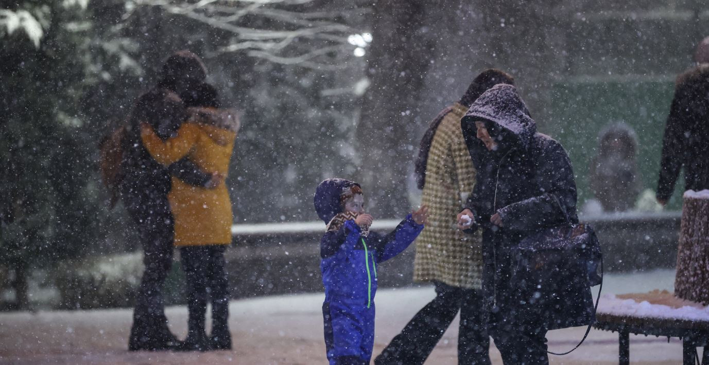 Kar ve tipi Ankara'yı beyaza bürüdü - Resim: 19