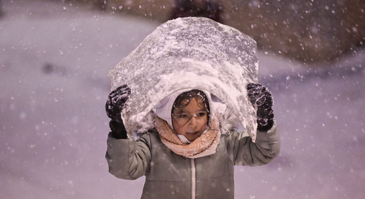 Kar ve tipi Ankara'yı beyaza bürüdü - Resim: 4