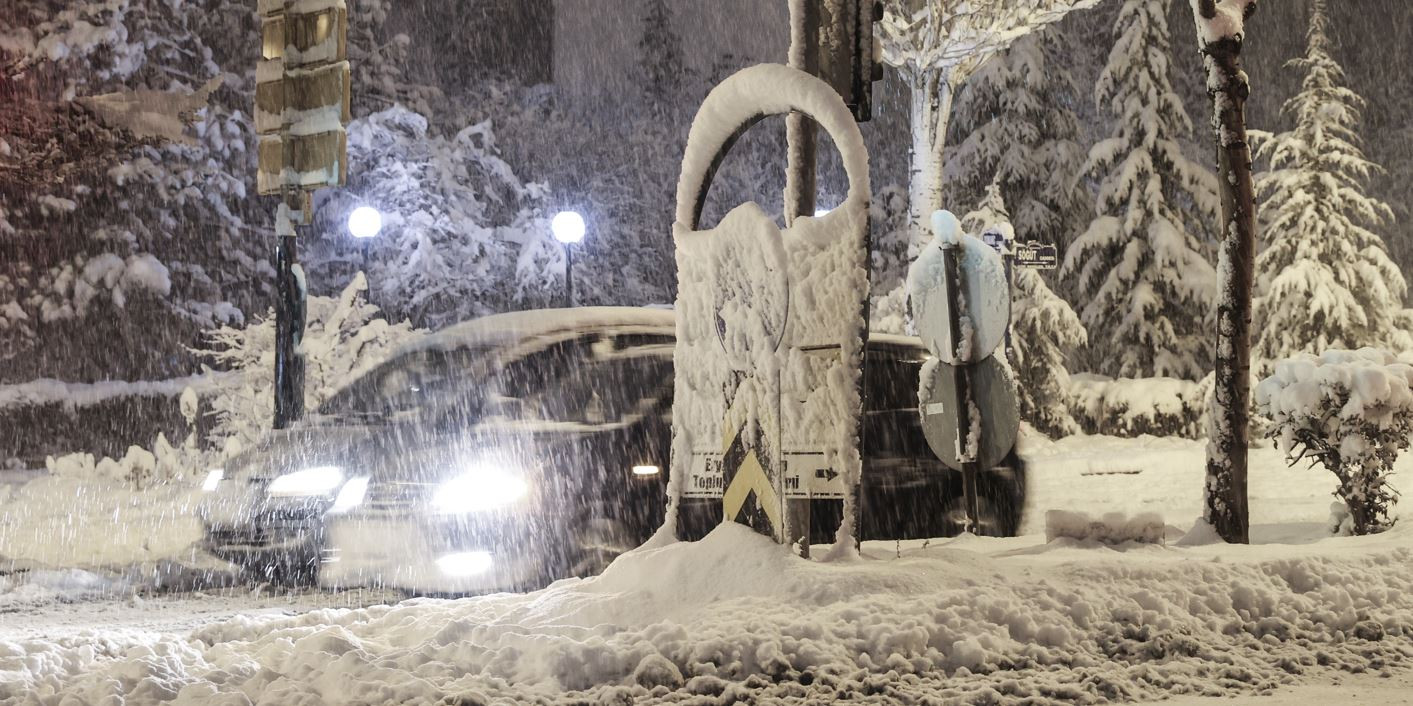 Kar ve tipi Ankara'yı beyaza bürüdü - Resim: 31