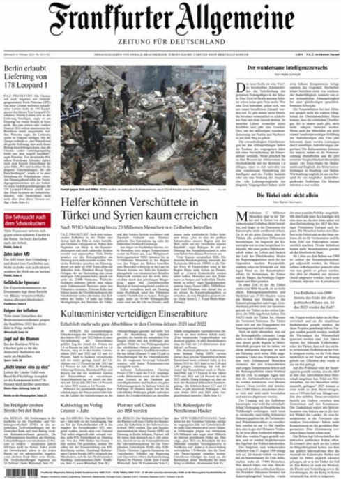 Türkiye’yi yıkan deprem dünya basınına böyle yansıdı - Resim: 8