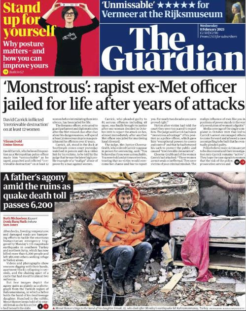 Türkiye’yi yıkan deprem dünya basınına böyle yansıdı - Resim: 2