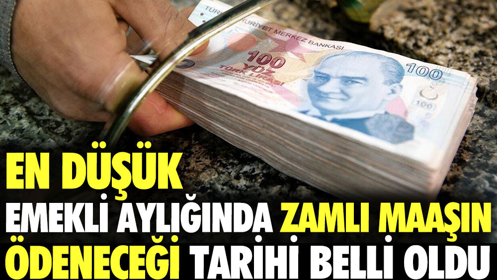En düşük emekli aylığında zamlı maaşın ödeme tarihi belli oldu - Resim: 1