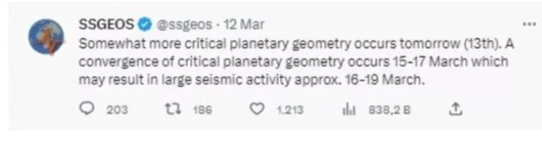 Kahramanmaraş depremini bilen şarlatan kahin korkuttu. Türkiye'yi de sallayacak depremin bölgesini açıkladı - Resim: 5