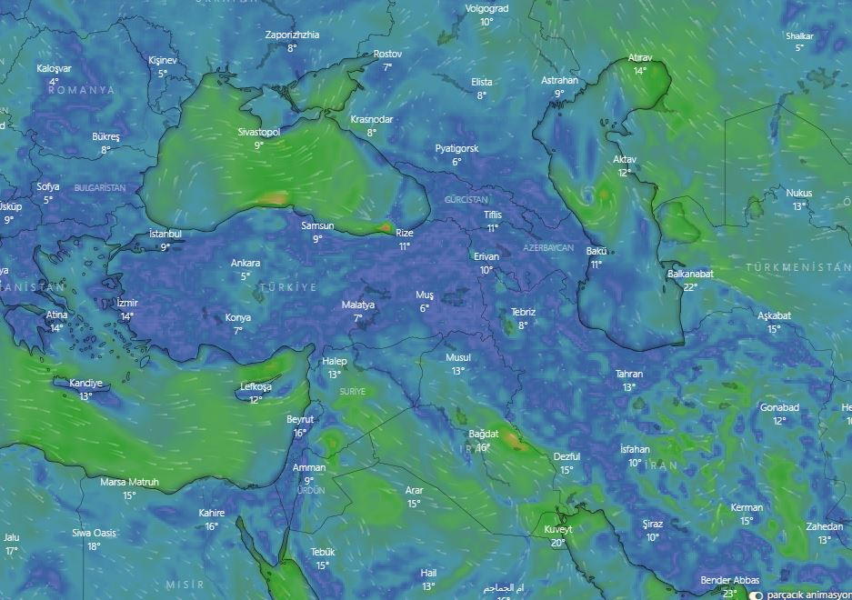 Sel fırtına kar toz taşınımı vuracak. Meteoroloji bölge bölge uyardı - Resim: 5