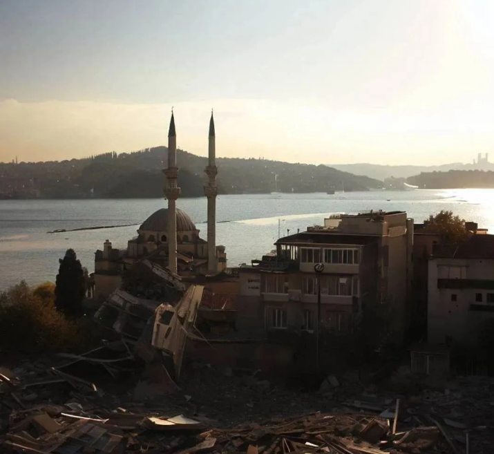 Yapay zeka İstanbul depremini çizdi. Resimler korkunç - Resim: 35