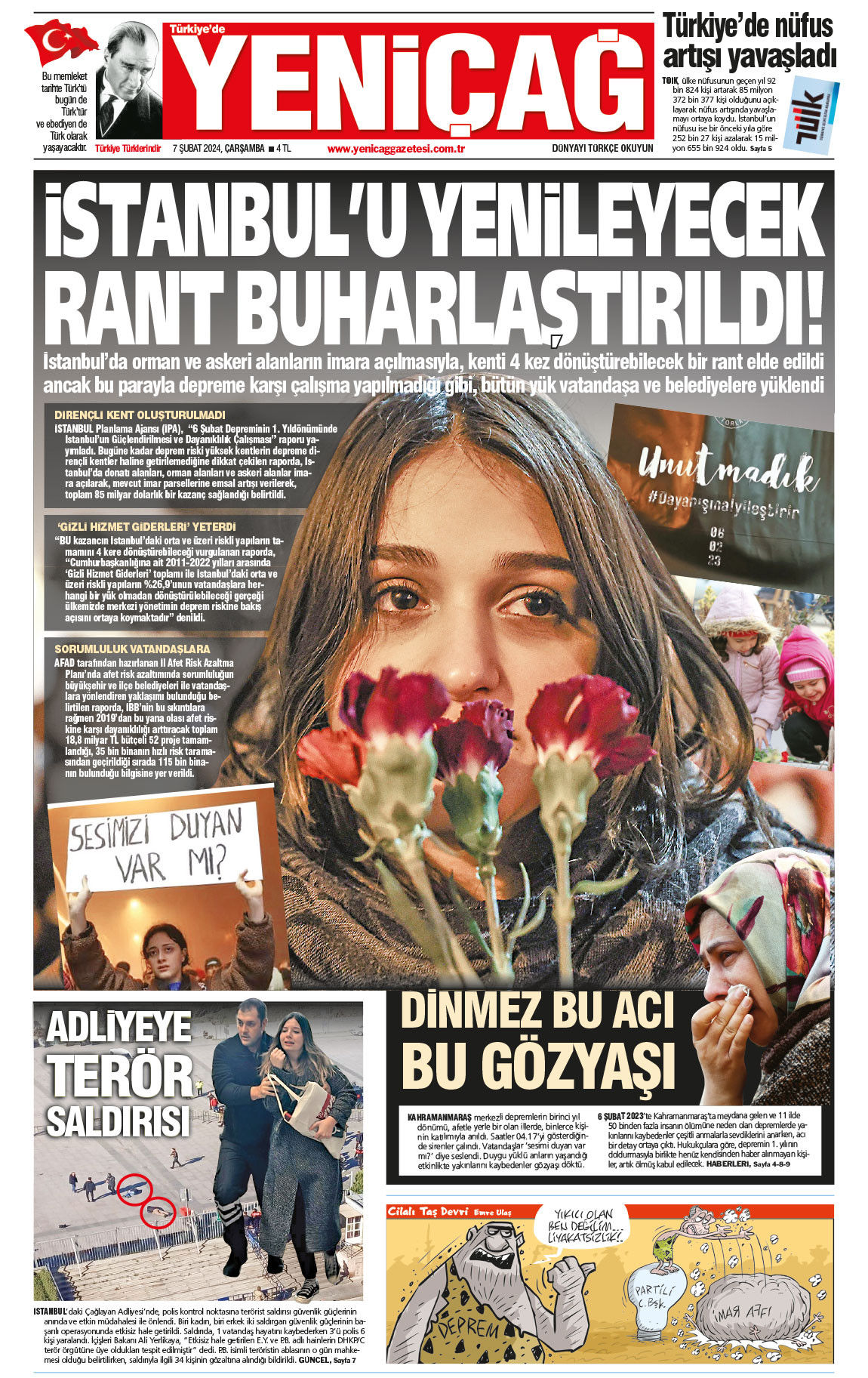 7 Şubat 2024 Çarşamba